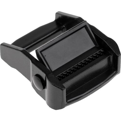 38mm Kayak Canoe Carrier Cam Buckle Toggle Clip Strap Webbing Buckle Black