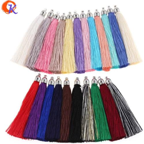 Cordial Design 5Pcs 7CM Tassel/diy Jewelry Accessories/Rhodium Copper Caps Tassel/Silk Tassel/Tassel For Earrings Accessories