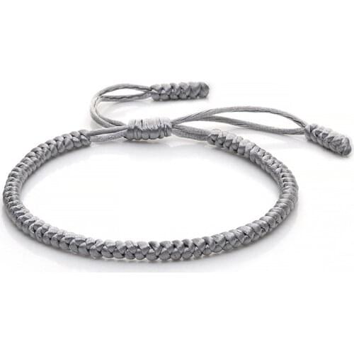 Handmade Tibetan Buddhist Multi Color Lucky Knots Rope Bracelet Women Adjustable Charm Bracelets&Bangles For Men Vintage Jewelry