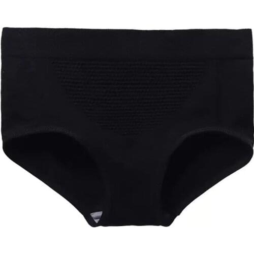 Separately packed 3D honeycomb briefs ladies midwaist briefs double fillet seamless briefs hip lift pants