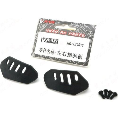 1 Pair Fender Mudguard for VKAR Bison 1/10 RC Racing Monster Electric Car Model Spare Part ET1013