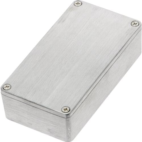 1Pcs Stomp Box Effects 1590B Style Aluminum Pedal Enclosure FOR Guitar sell Dropshipping 112x60x31mm