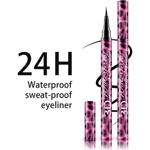1Pcs Makeup Eyeliner Pencil Smooth 3D Liquid Waterproof Black Leopard Eye Liner Eyes Eyeliners Pen Cosmetic ToolMaquillaje