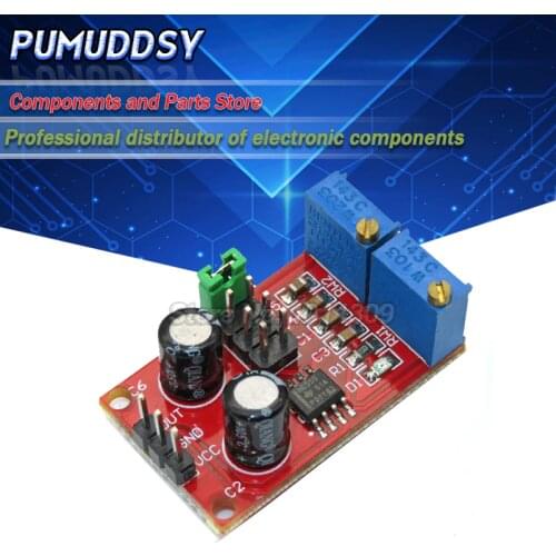 1PCS NE555 Pulse Frequency Duty Cycle Adjustable Module Square Wave Signal Generator