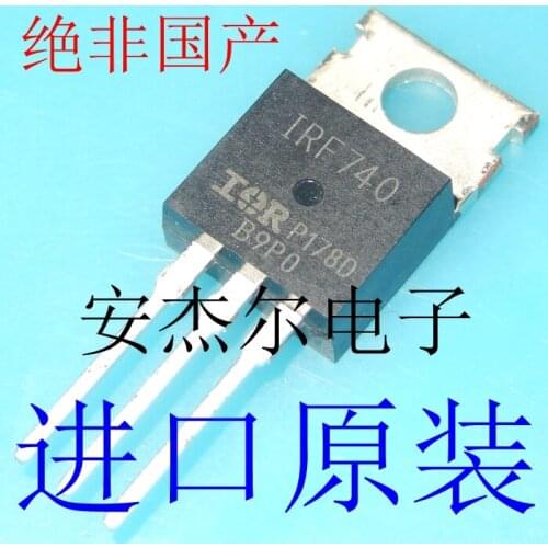 100% New&original In Stock IRF740 N IRF740PBF TO-220