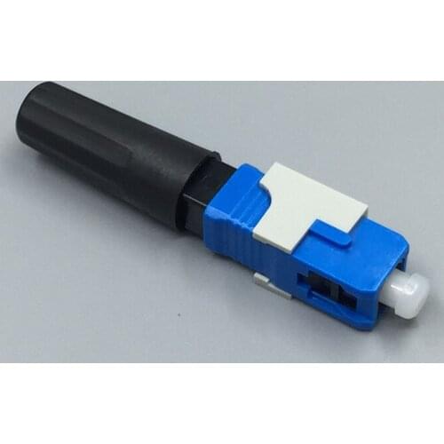 100pcs Embedded SC/UPC Fiber Cold Connector Fast Connector Quick Connector Accelerated Connector for Optical Fiber Single Mode