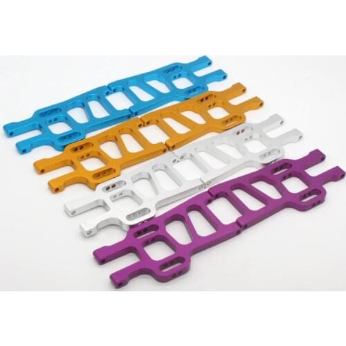 2pcs HSP 108019 Aluminum Front Lower Suspension Arm 08005 1/10 Upgrade Parts For 94108 94111