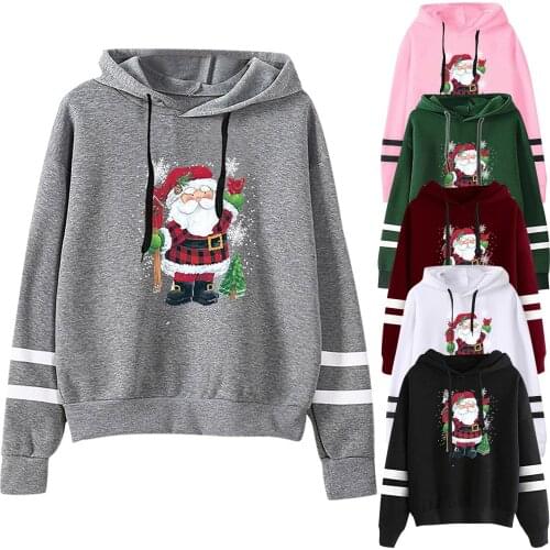 2020 Fashion Multicolor Sweatshirt Womens Autumn Long Sleeve Hoodie Simplicity Sweatshirt Hooded Pullover Tops Blouse Suéter
