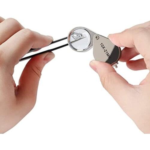 Diamond Tester＋30X LED Magnifying Glasses Jeweler Tool Kit Pocket Jewelry Tools