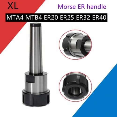 MTA4 MTB4 ER20 ER25 ER32 ER40 Morse Millling Holder Milling Collet Chuck Holder Fixed CNC Millling Tool lathe tools