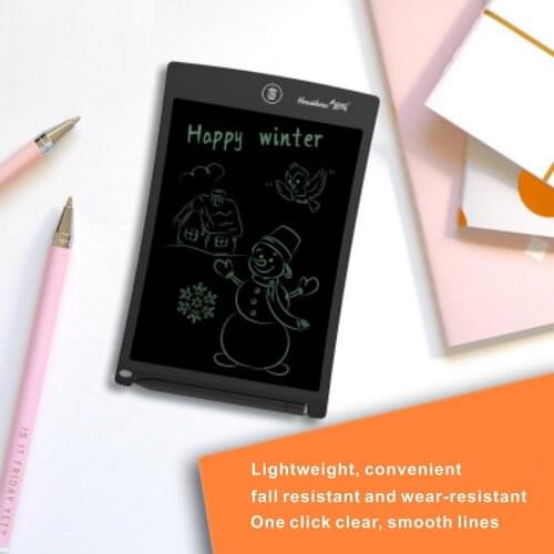 Childrens Drawing Board Electronic Message Board 8.5 Inch Lcd Handwriting Board
