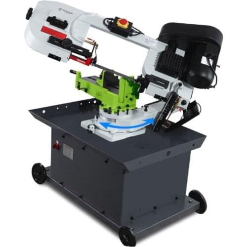 Electric Semi Automatic Vertical Iron Pipe Beam Steel Small Price Metal Cutting The Band Saw Machine For Metal