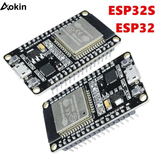 ESP32 ESP-WROOM-32 ESP32 ESP-32S Development Board WiFi Bluetooth Ultra-Low Power Consumption Dual Cores ESP32 Board