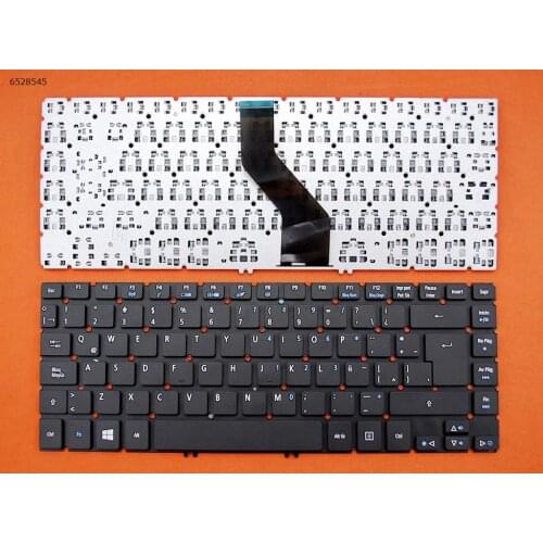 LA Latin Spanish For Acer Aspire V5-473 V5-473P V5-473G V5-473PG Laptop Black NO Frame