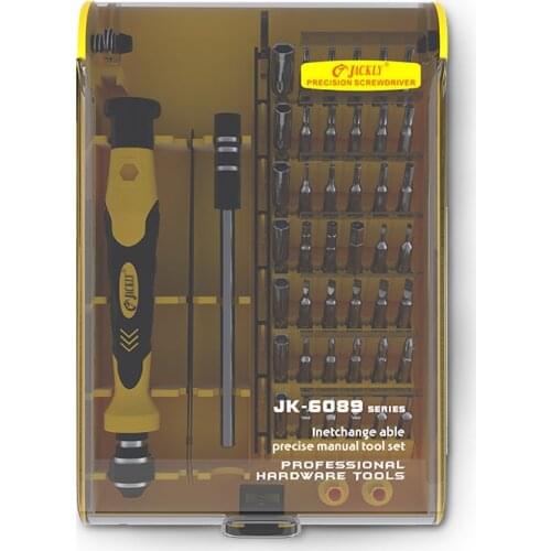 JK-6089B multi-functional combination screwdriver 45 sets of computer mobile phone disassemble household combination tools