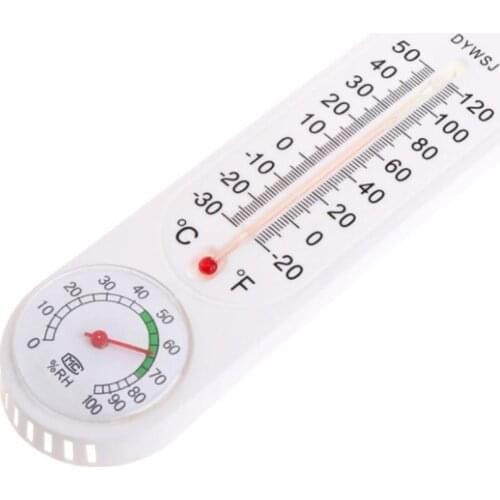 Garage Office Indoor Wall-mounted Greenhouse Hygrometer Breeding Thermometer Warehouse Thermometer Humidity Meter Hygrometer