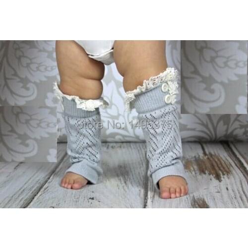 120pairs/lot new fashion baby Trim Crochet Knit lace Legwarmers Leg Warmers Boot Cuff