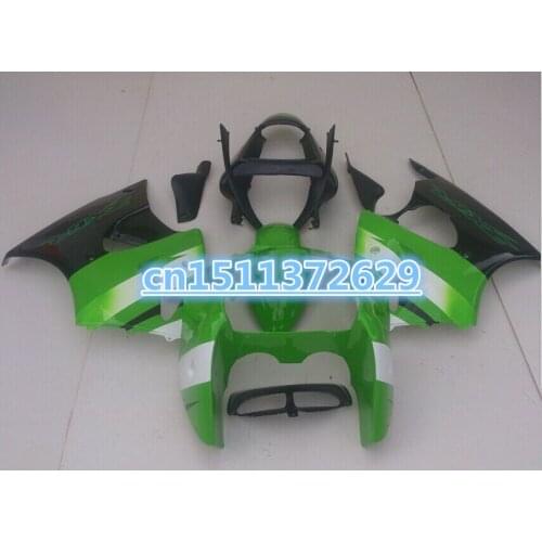 Fairings For KAWASAKI Ninja ZX6R 00-02 ZX-6R 2000-2002 636 00 02 ZX6R 2000 2001 2002 ZX6R 00 01 02 green black white-Dor D