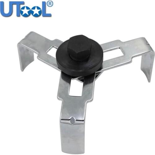 Adjustable Vehicles Fuel Pump Lid Tank Cover Remove Spanner Wrench 3 Jaw