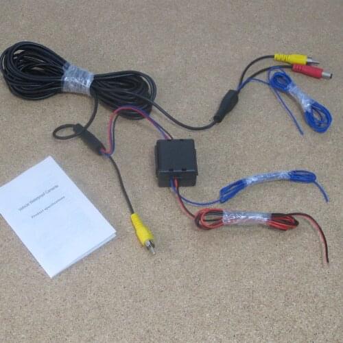 XiDaDa 12V DC Relay / Capacitor / Filter / Rectifiers For Car Rearview Backup Camera Video & Power Wires Cables Stabilized
