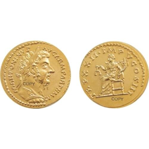 RM(19) Roman Ancient Gold Plated Copy Coins