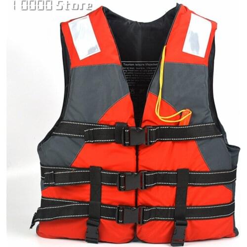 Outdoor rafting M-XXL Size Life Jacket children and adult swimming snorkeling wear fishing suit Professional drifting level suit