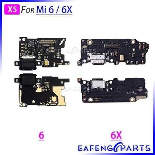 Charging Dock PCB Board for Xiaomi Mi 6 6X USB Charger Port Flex Cable Connector Ribbon Flex