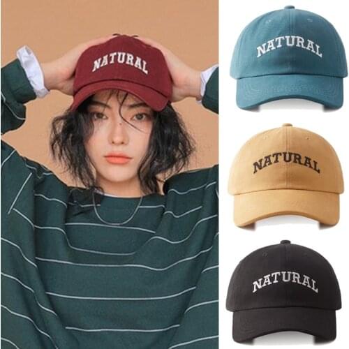 Womens Baseball Cap NATURAL Embroidery Hip hop Mens Cap Denim Fabric Popular Europe USA Summer women‘s hat’ Sports Sun Hat BQM