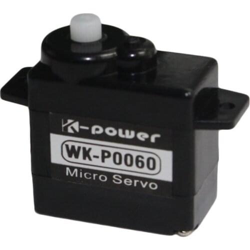 1PCS/3PCS/5PCS/10PCS/20PCS K-power P0060 6G 1.2KG/0.09Sec Coreless Motor servo Mini/Micro Analog servo for RC Airplane