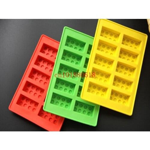 200pcs/lot Free Shipping Ice Tray Silicone Mold Ice Cube Ice Cream Makers Chocolate Fondant Mould Size 16x10.5cm