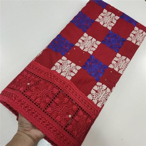 5Yard Swiss Voile Lace in Switzerland African Lace Fabric 2021 Latest Swiss Lace Fabric African 100% Cotton Fabric For Dress