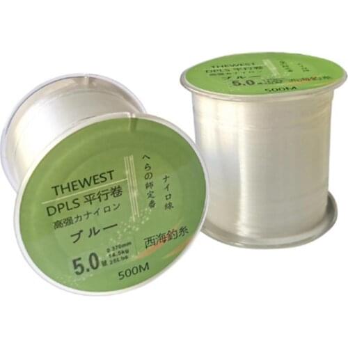 500M Nylon Monofilament Super Strong Outdoor Rock Sea Fishing Line Rope Fish Bass Carp Fish Fishing Tackle Tools Accessories