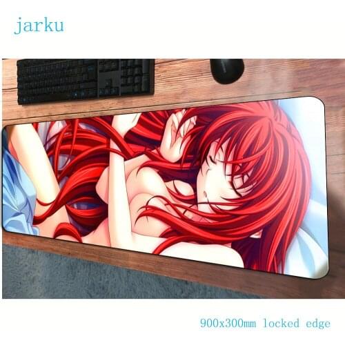 900x300x3mm high school dxd mousepad gaming mouse pad gamer mouse mat pads game computer Popular padmouse laptop play mats