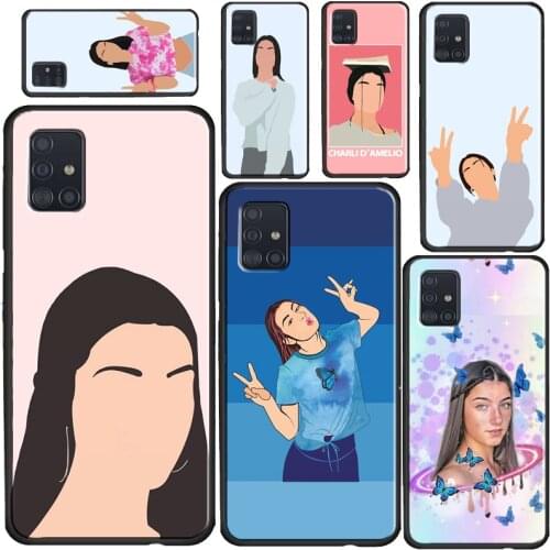 Charli D'Amelio Case For Samsung A32 A52 A72 A12 A42 A21S A20e A02 S A10 A20 A40 A50 A70 A11 A31 A51 A71