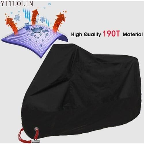 YITUOLIN M-4XL Motorcycle Cover Waterproof Outdoor Shelter Storage Tent Garage Raincoat Snowmobile Bike Motorbike Moto Funda