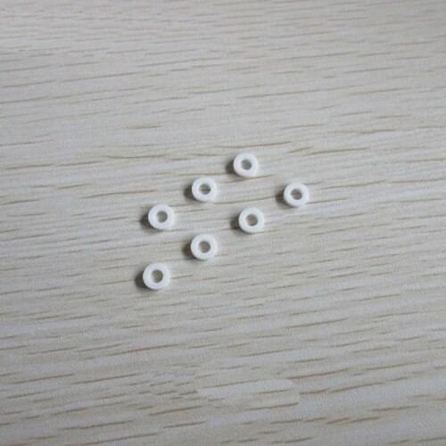 Ceramic gasket inside diameter 4mm Wear resistant Alumina Ceramic ring preservative Ceramics mat washer OD 6-30mm