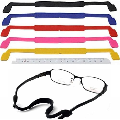 Fashion Glasses Parts Silica Gel Glass Cord Bandage Cloth Anti-slip Anti-fall Off Elasticity Glasses Sports Silicone Lanyard