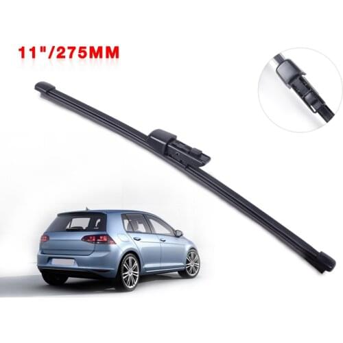 DWCX 11" /275mm Soft Bracketless Frameless Rear Window Windshield Wiper Blade For VW GOLF6 MK6 2008
