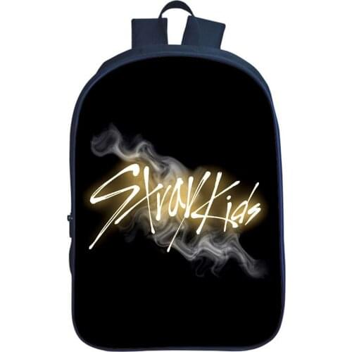 Stray Kids Jisung Woojin Korean Star Backpack School Bags Mochila Teen Travel Bookbag Boy Girl Bag Fashion Rucksack