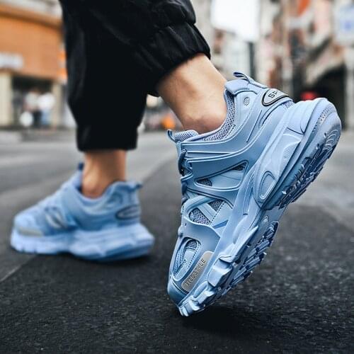 Trend Designer Track Trainers Sneakers Womens Outdoor Mens Running Shoes 2021 Top Version Speed Athletic Chunky Sneaker 36-45