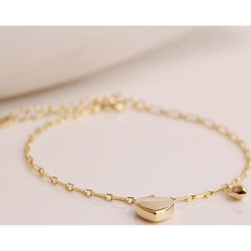 Womens Bracelets Original Couple Charm Galactic Friendship Luxury Sterling Heart Cute Chains 925 Silver Jewelry 2021 Fashion