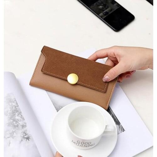 Women Vintage Wallet Clutch Purses Fashion Frosted Design Wallets Lady Money Bags Envelope Wallet Money Cards ID Holder Bags