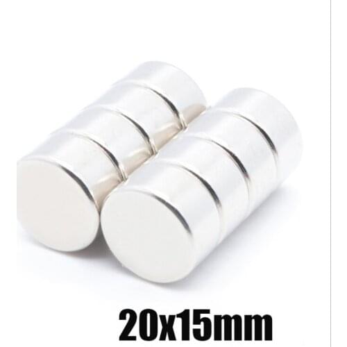 1 pcs20×15mm N50 Neodymium Magnets Rare Earth Round Supper Strong Grade
