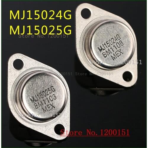 10pcs/lot=5combination MJ15024G MJ15025G MJ15024 MJ15025 TO-3 ORIGINAL