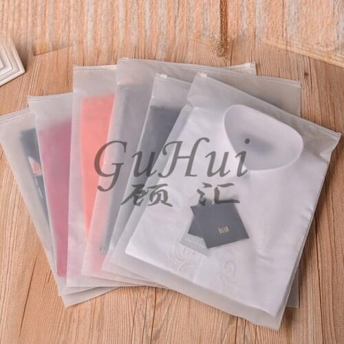 10PCS Thicken Travel Clothes Storage Bag Matte Seal Ziplock Bag Waterproof Sorting Organizer Housekeeping Socks Underwear Shoes