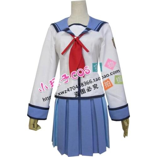 2019 Angel Yuri Nakamura School Girl Uniform Anime Cosplay Costume