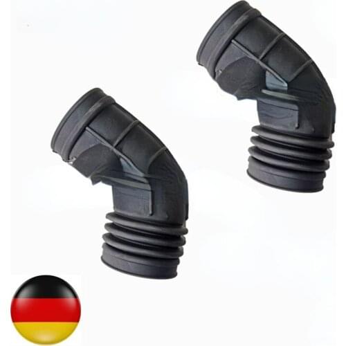 AP03 2*pcs NEW Air Intake Hose For BMW E46 E39 E38 ANSAUGSCHLAUCH SATZ! 13 54 1 435 625/ 13541435625