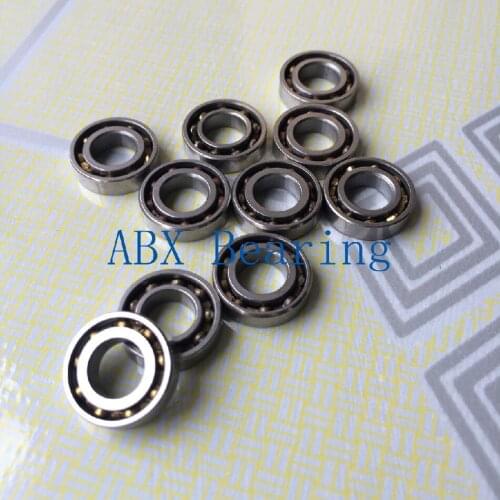 Free Shipping 50 PCS Open Type MR117 Bearings 7x11x2.5 mm Miniature Ball Bearings ABEC5