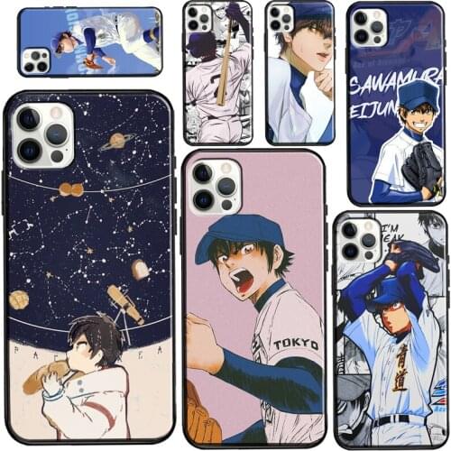 Sawamura Eijun Diamond no Ace For iPhone 12 Pro Max mini Case For iPhone XR XS X SE 2020 7 8 Plus 11 Pro Max Cover