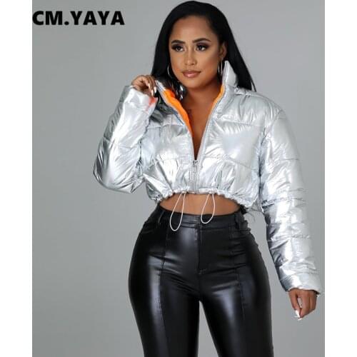 Женские пуховики CM.YAYA China At AliExpress
